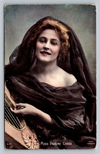 Postcard edwardian actress - postcard,