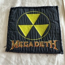 Rare Vintage Megadeth Rust In Peace Patch 90s
