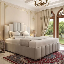 Double Crown Bed Frame Plush