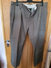Dark Grey Cotton Traders Chino Trousers Size 46 Waist