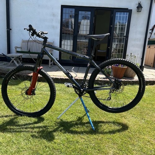 Orange 26in mountain - mountain, bike