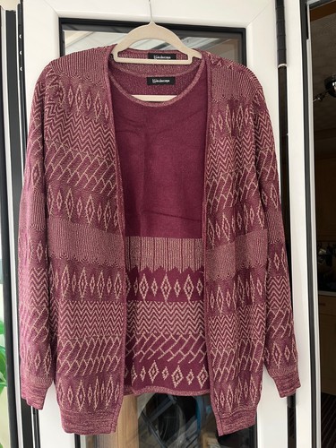 Ladies vest and cardigan set