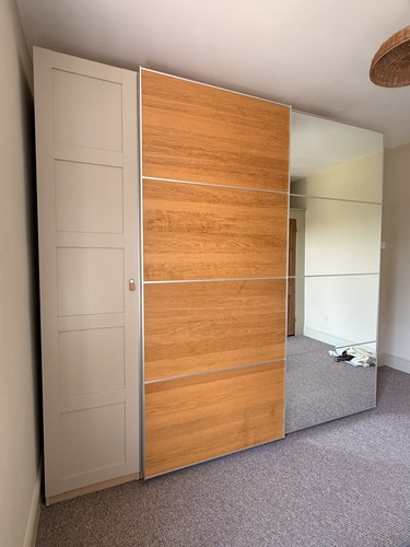 Ikea pax wardrobe 236x200cm - ikea,