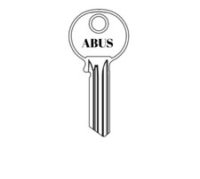 2X ABUS Key Blank For Cutting