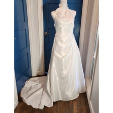 David's Bridal Galina Satin