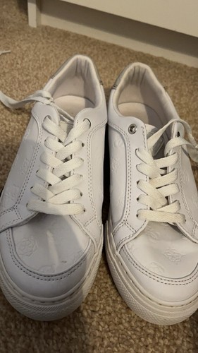Guess leather trainers 4 - trainers., uk