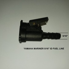 YAMAHA OUTBOARD ENGINE FUEL CONNECTOR.TANK AND ENGINE CONNECTOR 5/16" id line.