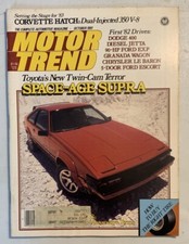 Motor Trend Magazine October