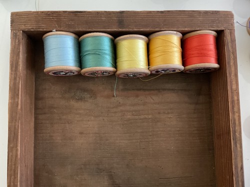 Sylko vintage wooden cotton - vintage,
