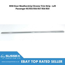 MINI Door Weatherstrip Chrome