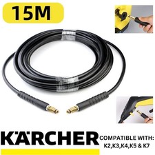 15M Extension Hose Pipes For Karcher K2 K3 K4 K5 K7 Series High-Pressure Washer