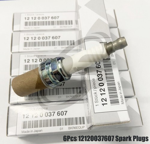 6pcs 12120037607 iridium spark - iridium,