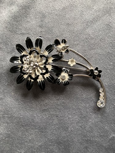 Vintage brooch genuine 60s - brooch,