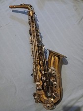 Saxophone Curved Soprano in Bb Gold Finish & Hard Case - Chase Sax Outfit - SSC