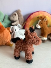 Jellycat Small Toffee Brown Caffuffle Pony New Without Tags Genuine