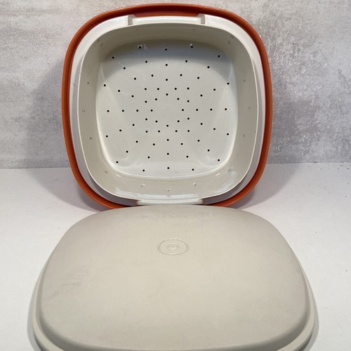 Vintage retro tupperware - tupperware, salad