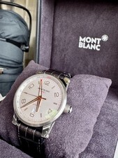 Montblanc TimeWalker Automatic Watch 7070 with Leather Strap