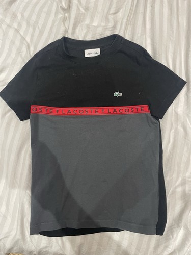 Boys lacoste shirt 6 - t, ag