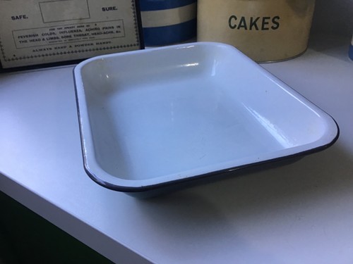 Vintage enamel kitchen - enamel,