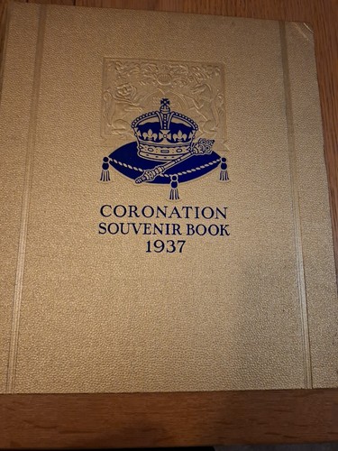Coronation souvenir book 1937 - coronation,
