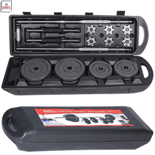 50kg adjustable dumbbells - 50kg,