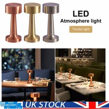 Touch Sensor Table Lamp LED Desk Light Rechargeable Cordless Night Light Decor