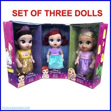 Disney Princess 30 cm Doll 3 Pack - Baby Belle Baby Ariel & Baby Rapunzel *NEW*