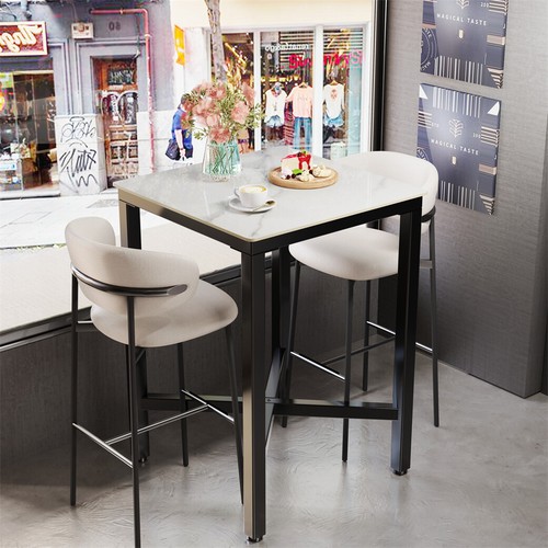 Real marble bar table - marble,