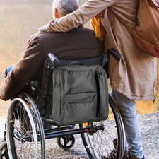 Large Wheelchair Mobility Scooter Shopping Bag Disabled Aid Carry Bag Backpack