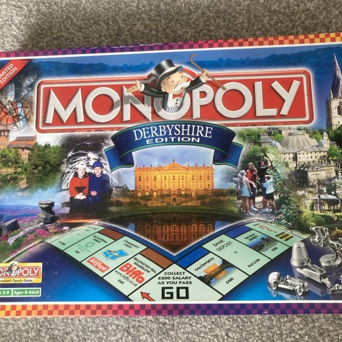 Monopoly derby edition board - monopoly,