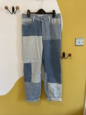 UO Noisy May Jeans Patchwork Size 10 28 Hippie Festival