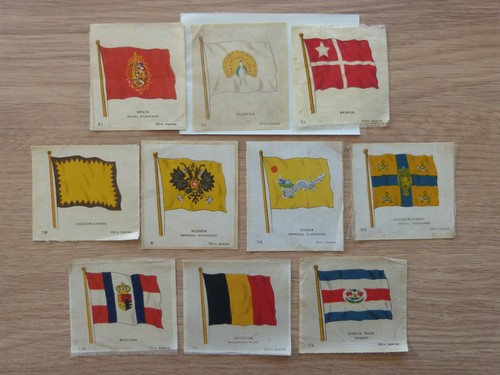 Silk cigarette cards - silk,