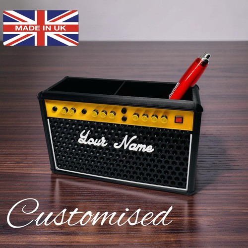 Customised amp pen holder - amp,