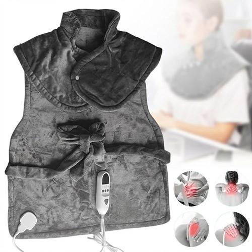 Electric heating pad for neck - for,