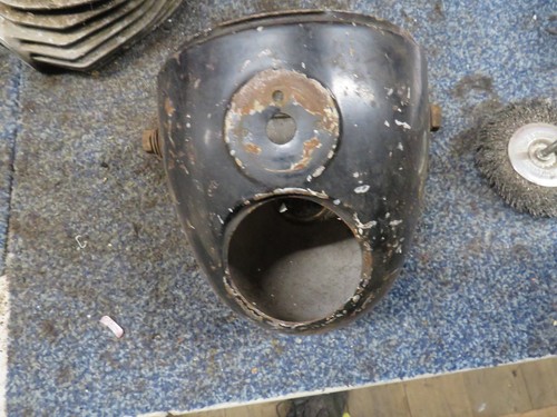 Bsa bantam bushman headlight - bsa,