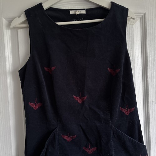 White stuff dress blue thick - white,