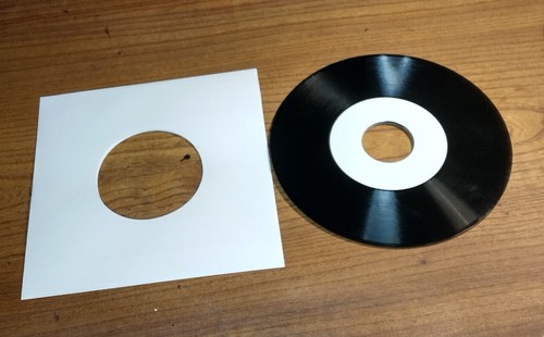 Lathe cut vinyl record - cut,