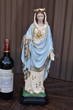 Antique Chalk sacred heart