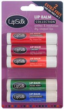 Lipsilk Flavoured Lip Balm Balms For Dry Chapped Lips (5 Pack)