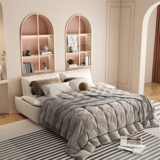 Velvet Convertible Sofa Bed