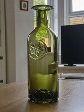 Dartington Flower Bottle Olive