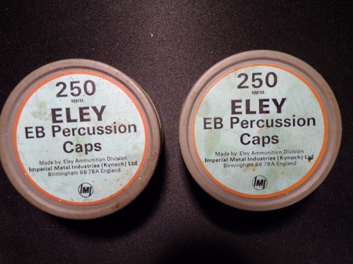 Two eley empty - eley, cap