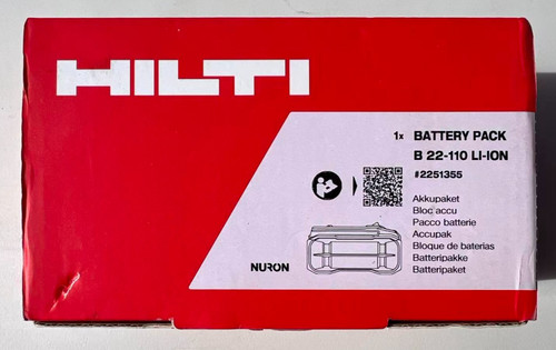 Genuine hilti b22 110 22v - genuine, b22-110