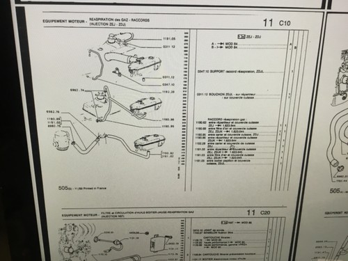 Genuine peugeot 505 - genuine,