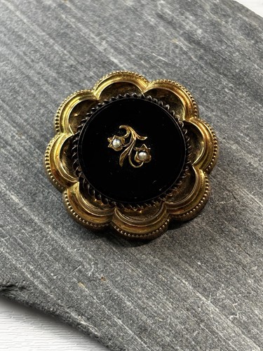 Antique victorian 9ct gold - gold, &