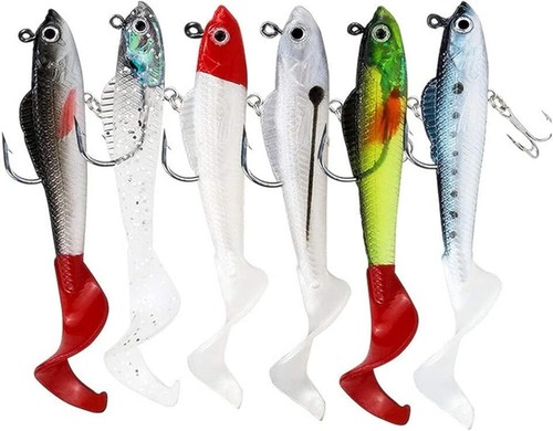 Fishing lures big soft tail - lures,,