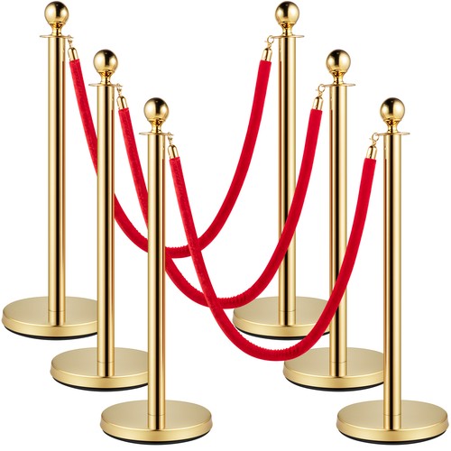 Uimoso velvet ropes posts - velvet,