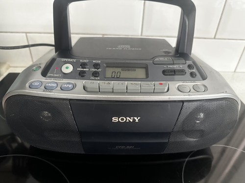 Sony cfd s01 portable boombox - sony, cfd-s01