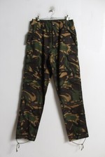 Blue Castle Mens Camo Cargo Trousers - Green -Size W28 L32.5 (E19)