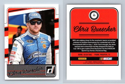 Chris buescher donruss - #62,